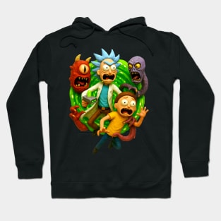 Rick and Morty Escape Hoodie